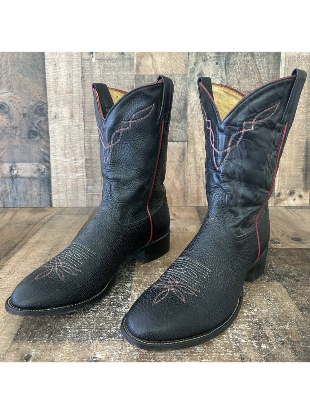 Tony Lama 2022 Vintage Bullhide Western Cowboy Boots Mens 12 D